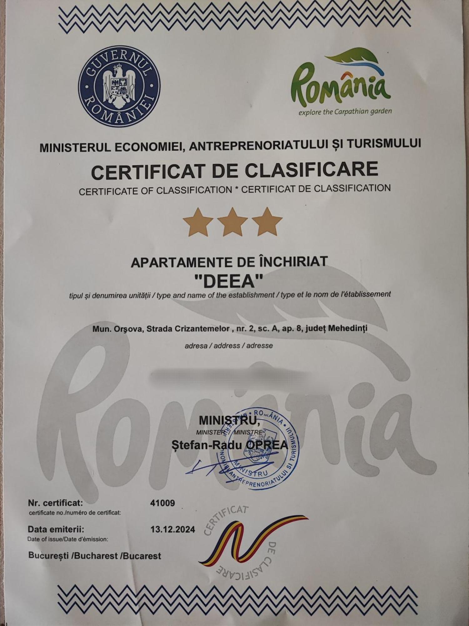 Deea Daire Orşova Dış mekan fotoğraf